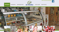 Desktop Screenshot of coco-eismilchbar.de